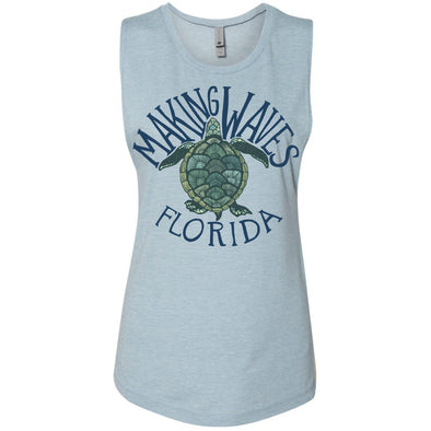 Sea Turtle FL Muscle Tank-CA LIMITED