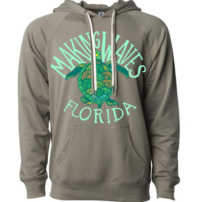 Sea Turtle FL Raglan Hoodie-CA LIMITED