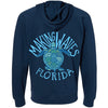 Sea Turtle FL Raglan Zipper Hoodie-CA LIMITED