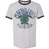 Sea Turtle FL Ringer Tee-CA LIMITED