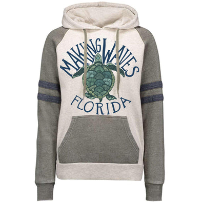 Sea Turtle FL Varsity Hoodie-CA LIMITED