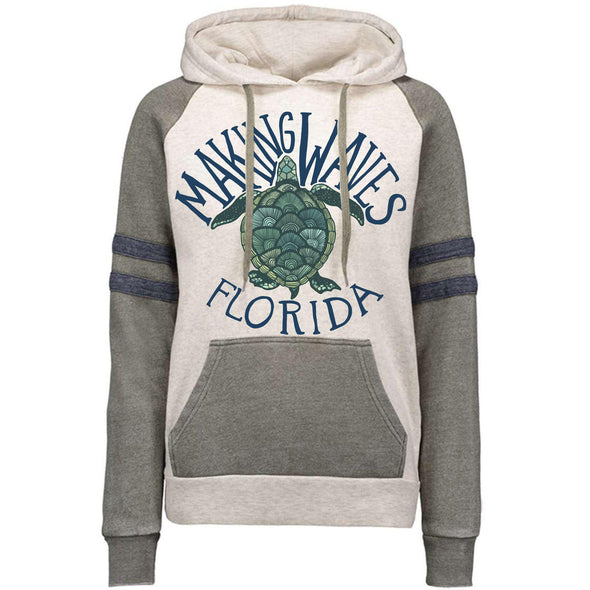 Sea Turtle FL Varsity Hoodie-CA LIMITED