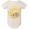 Starburst Orange Baby Onesie-CA LIMITED