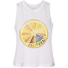 Starburst Orange Cropped Tank-CA LIMITED