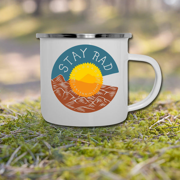 Stay Rad CO Camper Mug-CA LIMITED