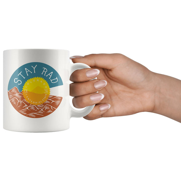 Stay Rad CO Ceramic Mug-CA LIMITED