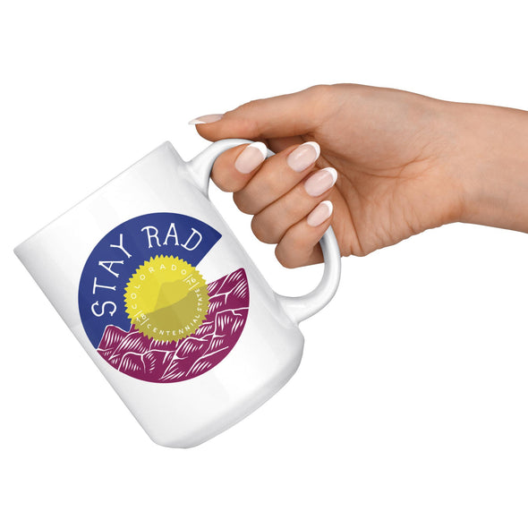 Stay Rad CO Ceramic Mug-CA LIMITED