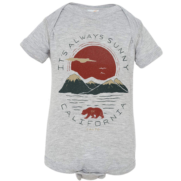 Sunny California Baby Onesie-CA LIMITED