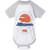 Sunny California Baseball Baby Onesie-CA LIMITED