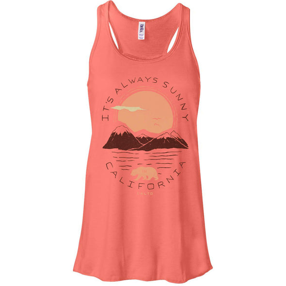 Sunny California Flowy Tank-CA LIMITED