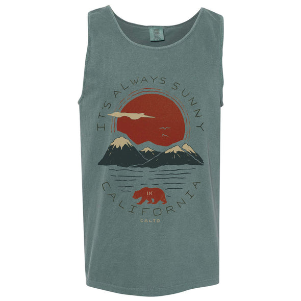 Sunny California Men's Tank-CA LIMITED