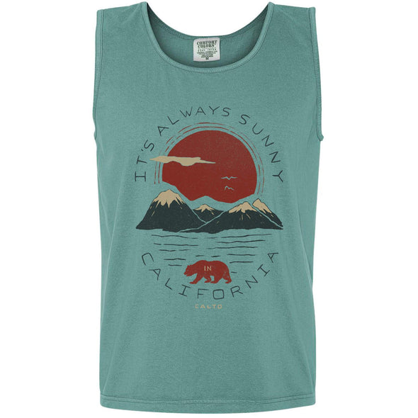 Sunny California Men's Tank-CA LIMITED