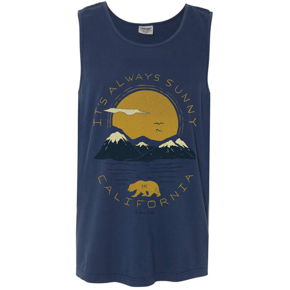 Sunny California Men's Tank-CA LIMITED