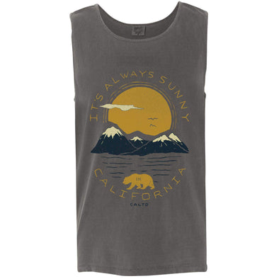 Sunny California Men's Tank-CA LIMITED