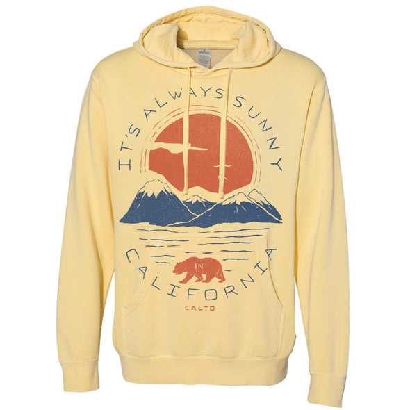 Sunny California Pullover Hoodie-CA LIMITED