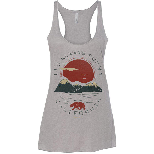 Sunny California Racerback Tank-CA LIMITED