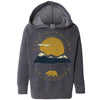 Sunny California Raglan Toddlers Hoodie-CA LIMITED