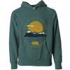 Sunny California Raglan Youth Hoodie-CA LIMITED