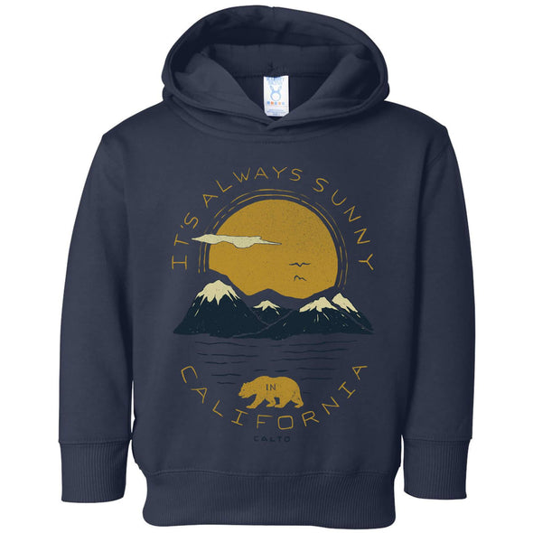 Sunny California Toddlers Hoodie-CA LIMITED