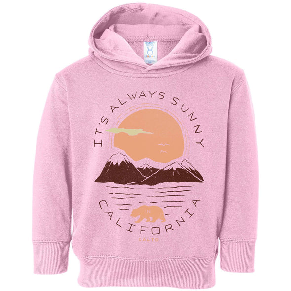 Sunny California Toddlers Hoodie-CA LIMITED