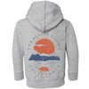 Sunny California Toddlers Zip Up Hoodie-CA LIMITED