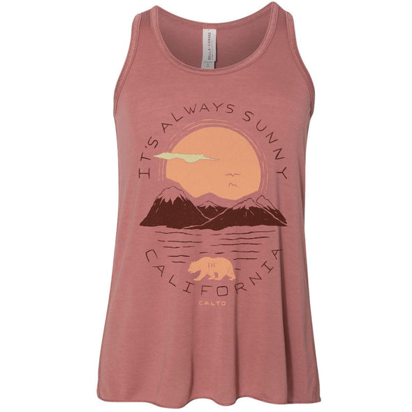 Sunny California Youth Flowy Tank-CA LIMITED