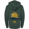 Sunny California Youth Zip Up Hoodie-CA LIMITED