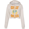 Sunset CA Love Cropped Hoodie-CA LIMITED