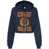 Sunset CA Love Cropped Hoodie-CA LIMITED