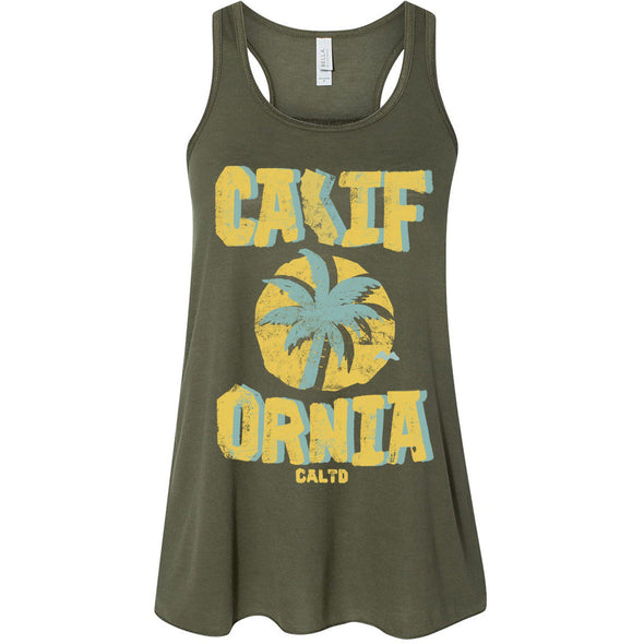 Sunset CA Love Flowy Tank-CA LIMITED