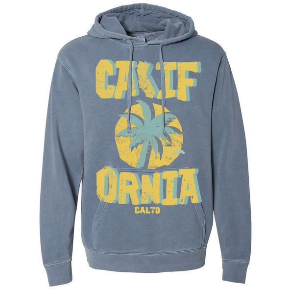 Sunset CA Love Pullover Hoodie-CA LIMITED