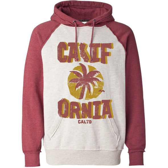 Sunset CA Love Raglan Hoodie-CA LIMITED