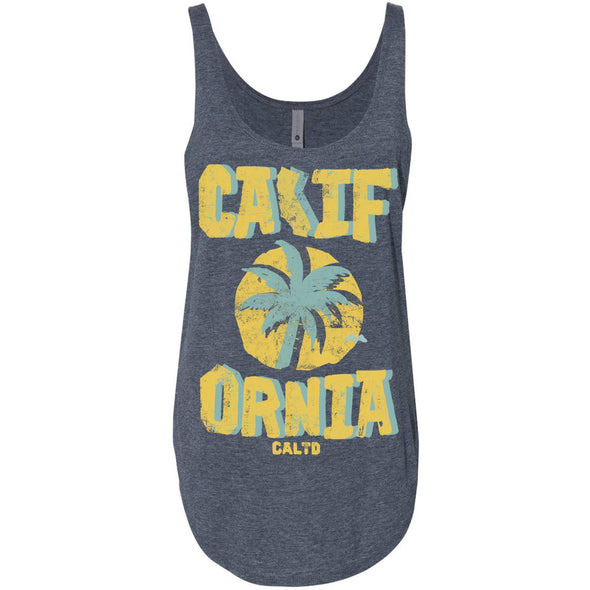 Sunset CA Love Side Slit Tank-CA LIMITED