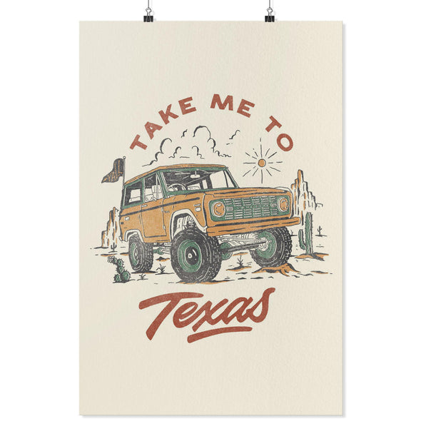 Take Me Tx Ivory Poster-CA LIMITED