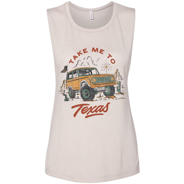 Take Me Tx Muscle Tank-CA LIMITED