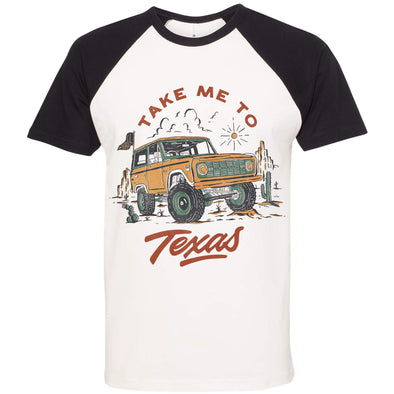 Take Me Tx Raglan Tee-CA LIMITED