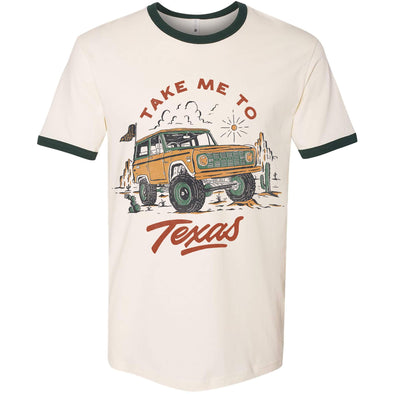 Take Me Tx Ringer Tee-CA LIMITED