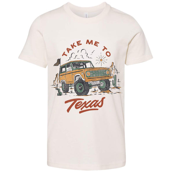 Take Me Tx Youth Tee-CA LIMITED