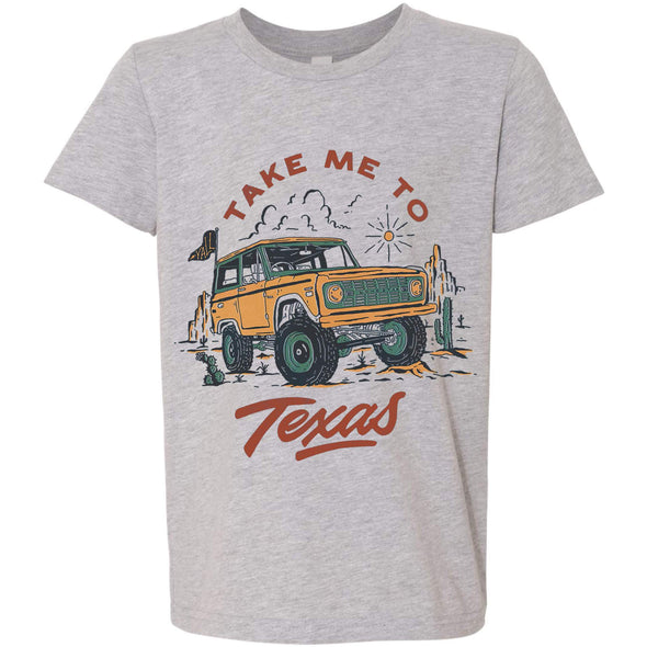 Take Me Tx Youth Tee-CA LIMITED