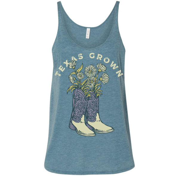 Texas Grown Flowy Tank-CA LIMITED