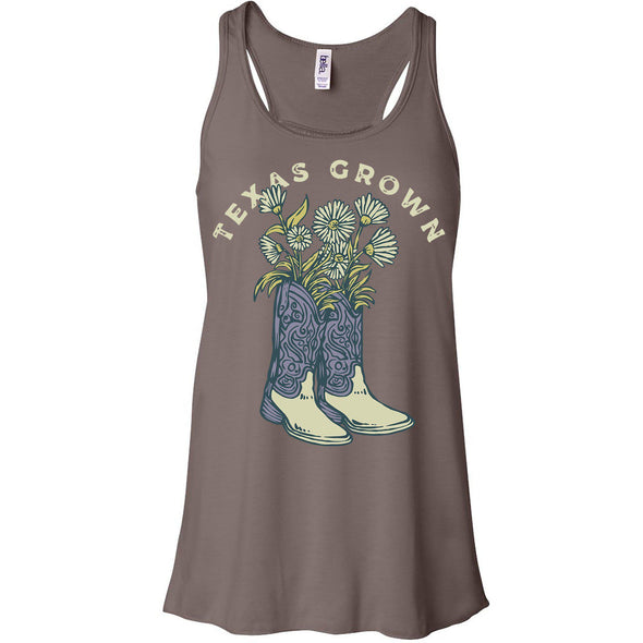 Texas Grown Flowy Tank-CA LIMITED