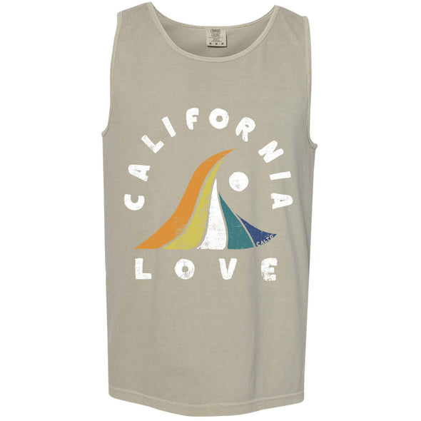 Wave CA Love Men's Tank-CA LIMITED