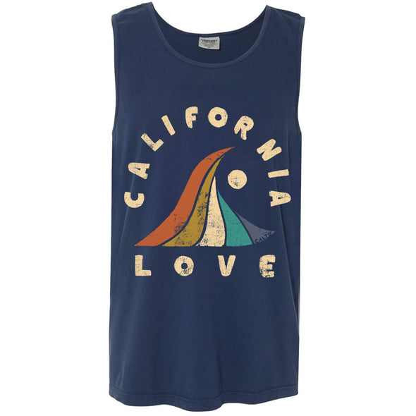 Wave CA Love Men's Tank-CA LIMITED