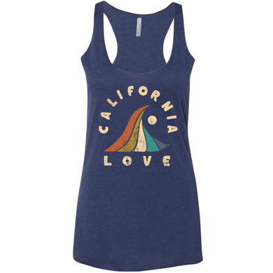 Wave CA Love Racerback Tank-CA LIMITED