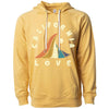 Wave CA Love Raglan Hoodie-CA LIMITED