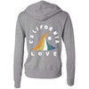 Wave CA Love Zipper Hoodie-CA LIMITED