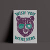 Wish Bear Grey Poster-CA LIMITED