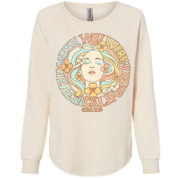 Wish Girl Crewneck Sweatshirt-CA LIMITED