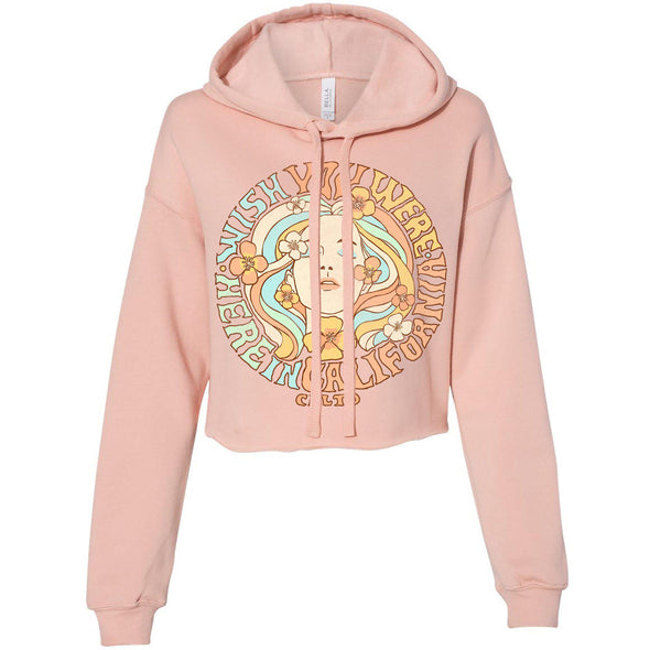 Wish Girl Cropped Hoodie-CA LIMITED