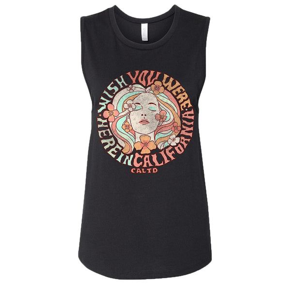 Wish Girl Muscle Tank-CA LIMITED